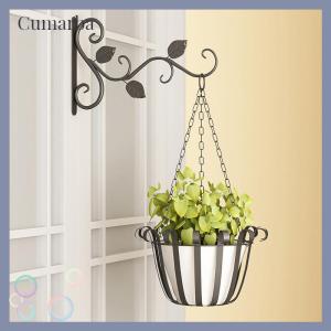 [Cumarba] Hanging Plants Bracket Wall Planter Hooks Flower Pot Iron Lanterns Hanger