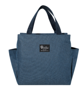 Manila Spot Fashion Insulated Waterproof Canvas Insulated Lunch Bag (Large)