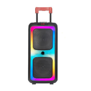 Brand-new Bluetooth speaker: Dual 6.5-inch handle design + bottom wireless microphone karaoke system