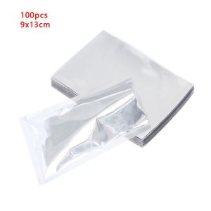 MIRELINA 100PCS Waterproof Food Grade Saran Wrap Aluminium Foil Bags Vacuum Sealer Heat Seal Bag Storage Pouches