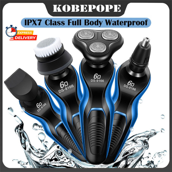 【Malaysia Ready Stock】4 In 1 Electric Multifunctional Face Shaver