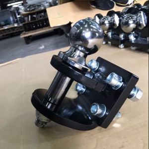 ชุดลากหัวบอล 2 ชั้น (หัวบอล 50mm) พร้อมชุดน๊อต