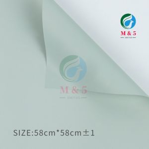 (In stock)20pcs Plain Two-Sided Colored Wrappers Flower Bouquet Wrapping Paper
