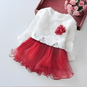 Daigo Marry Merah Setelan Baju Anak Perempuan Rok 1 2 3 4 5 Tahun 6 12 Bulan Style Korea Lucu Viral