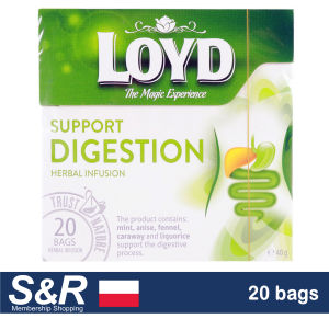 Loyd The Magic Experience Support Digestion Herbal Infusion Tea 20 bags