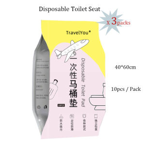 Travel Disposable Toilet Seat Individually Packaged Double Thickened Waterproof Toilet Seat Covers 10PCS / Pack Hotel Supplies