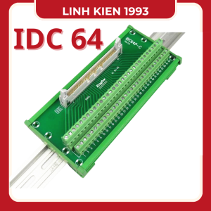 Mạch IDC 64 Chia Cổng Ra Domino | Adapter IDC64 Sang Terminal | Linh Kiện Tự Động
