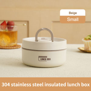 LA OPALA 304 Stainless Steel Insulated Lunch Box Portable Bento Box Thermal Lunch Box for Adult with Bag