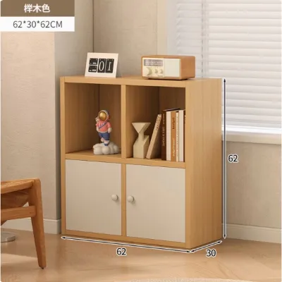 「Upgraded」bookcase cabinet rack floor rack shelves /Complimentary backplane
