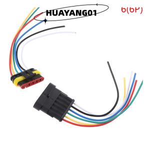HUAYANG01 [2023 new HOT FASHION] 1 2 3 4 5 6Pin Female Male Waterproof Electrical Cable Auto Connector Car Plug