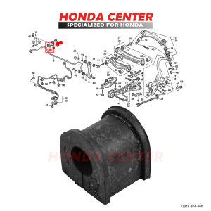 Karet Stabil Bushing Stabilizer Belakang Civic Genio Estilo Accord Cielo City Z RMX