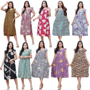 Paket 80rb Dapat 3 Daster Yukensi Jumbo Ld120cm pb 115cm Daster Terbaru