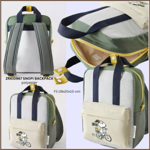 Tas Ransel Anak Murah (ZRKIDS967 Snopi Backpack)