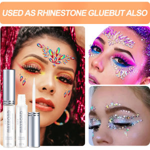 Natural Long-Lasting Eyelash Glue Drill Glue Waterproof Quick Dry Transparent Extension Glue Strong DIY Body Face Makeup Glue h260819