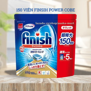 Viên rửa bát Finish Nhật 150 viên/ túi viên thông dụng tiện lợi cho nhiều loại máy