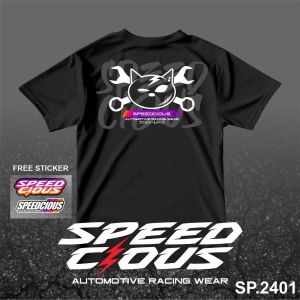 Kaos Pria Distro Emoji Racing - Tshirt Baju Atasan Polos Hitam Katun Nyaman Free Stiker TebunsuStore