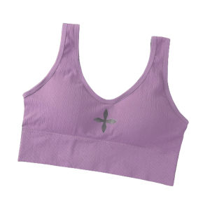 Bra Tanktop Wanita Tanpa Kawat 6817 Bh Sport Gym Tank Top Olahraga Bra Fashion Wanita Import PTT