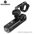 ROCKBROS Multifuctional Bike Light Mount Aluminum Bracket for IGS / Garmin / Bryton / Cateye Holder. 
