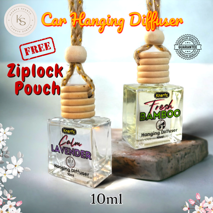 Car Air Freshener / Hanging Diffuser / Car Perfume / Room Air Freshener  10ml