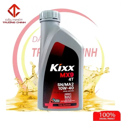 Nhớt Kixx MX9 4T Fully Synthetic 10W40 hàng chính hãng nhập khẩu Hàn Quốc