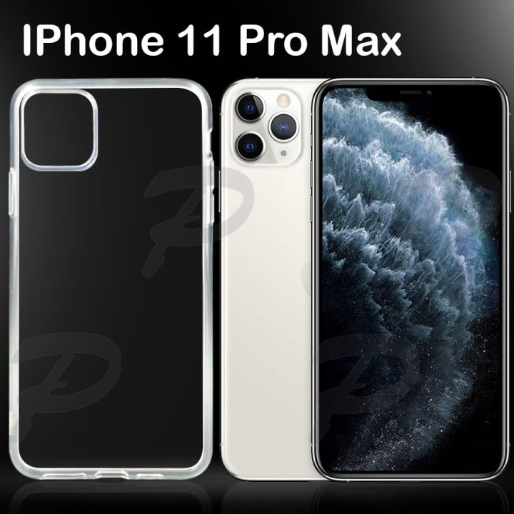 เคสใส เคสสีดำ กันกระแทก ไอโฟน11โปร แม็กซ์ รุ่นหลังนิ่ม Use For