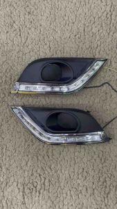 ไฟเดไลท์ ฝาครอบไฟตัดหมอก มีไฟเดไลท์ DRL นิสสัน อัลเมร่า ALMILA 2014 2015 2016 2017 2018 2019 daylinght daytime nissan almila 2014-2019 มีไฟเลี้ยว