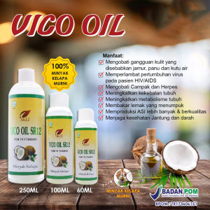 Virgin Coconut Oil SR12 VC 250ml Minyak Kelapa Murni Cair 100% Original BPOM Minyak Bermacam Manfaat