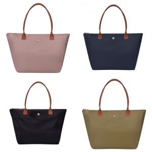 Women Bag Large Capacity Shoulder Bag Fashion Handbag All-Matching Top Handle Bag Shopping Bag Foldable Dumplings Bag