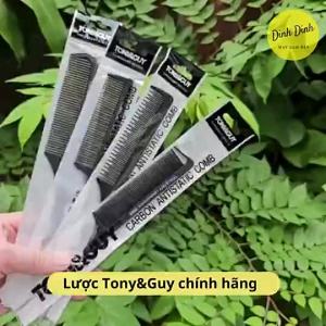 Lược đánh rối lược chải tóc chia tóc Tony&Guy loại 1 không gãy đuôi sắt makeup chuyên nghiệp