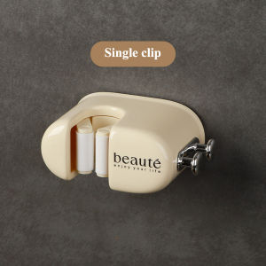 1/2Pack Multifunctional Mop Broom Holder Rack Grippers Clips Punch-free Strong Adhesive Wall Mount Home Appliance Multi-Purpose Hooks Kitchen Bathroom Organizer