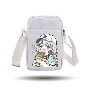 Tas Selempang Grogi - Slingbag Canvas Lucu Korean Style Floryqueen | Devva.id