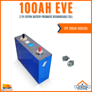 BRANDNEW 324AH EVE / 314AH / 324AH BATTEROTECH | 314AH EVE PRISMATIC | 100AH EVE | 200AH LISHEN | 280HA EVE | 330Ah GOTION | 50AH HIGEE LIFEPO4 BATTERY Lithium Ion Phosphate Cells | Rechargeable Battery Cell | Deep Cycle Solar