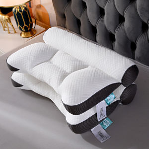 Comfortable goose down pillow Cervical pillow Ergonomic pillow sleep enhancement cervical protection