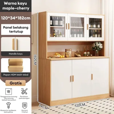 Kitchen Set Atas 4 Pintu Minimalis Lemari Gantung Aluminium Lemari Dapur Aluminium Lemari Serbaguna