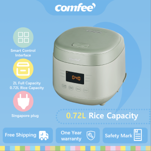Comfee Digital Mini Rice Cooker 0.72L Non-stick coating 6 menu Smart Multifunctional Rice Cooker