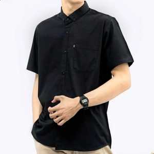 Kemeja Pria Lengan Panjang Kemeja Polos Cowok Dewasa Terbaru Distro 2022 Termurah Korean Fashion BISA COD