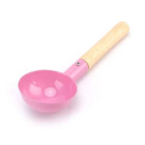 JKDESIGN Metal With Wooden Handle Shovel Spade Scoop Barrel Rake Kids Garden Tool Trowel Gardening Tool