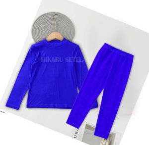 SETELAN MANSET ANAK POLOS/SETELAN MANSET BAHAN SPANDEKS JERSEY 1-12 TAHUN