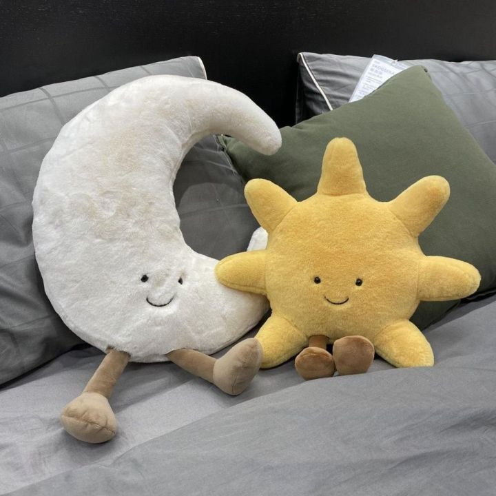 BEBIRA Plush Sun Moon Soft Plush Toy Soft Sun Moon Sun Moon