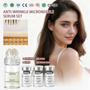 Premium Facial Serum Set Hydrating Anti-Aging Serum with Salmon DNA Microneedle Technology Skin Rejuvenation Treatment