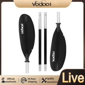【Vodool】 Versatile 4-Piece Kayak Paddle - Adjustable Floating Design for Water Sports and Adventures