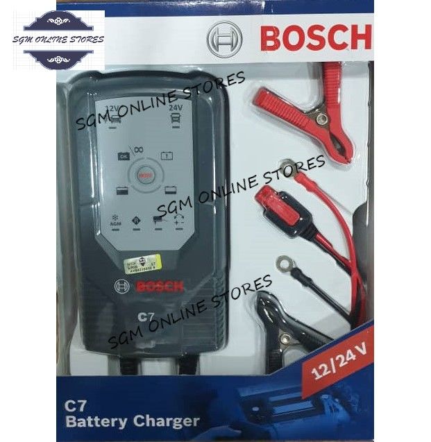 ***100 Original*** Bosch C7 Battery Charger Lazada