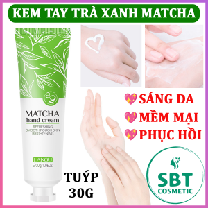 Kem Dưỡng Da Tay LAIKOU Chiết Xuất Trà Xanh Matcha Tuýp 30g – Tái Tạo Làn Da Tổn Thương Chăm Sóc Đôi Tay Mềm Mại Dưỡng Sáng Da