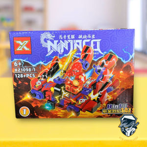 Đồ chơi lắp ráp XZ1098 8in1 mô hình Ninja Rồng Robot bóng đêm chiến đấu lắp ráp Rồng Lửa cực ngầu quà tặng cho bé