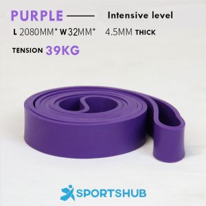 Heavy Duty Resistance Band Stretch Band Pull Up Band Strong Elastic Latex Yoga Pilates Workout Training Support