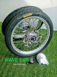 [HCM] CẶP BÁNH CĂM WAVE DRAEM 1 ĐĨA TRƯỚC X1R NIỀNG EXCEL ĐÙM ZIN WAVE A CĂM NOVA CHÍNH HÃNG FULL VỎ MAXXIC