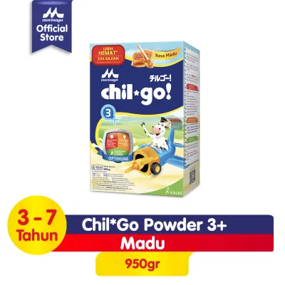 Morinaga Chil Go Powder 3+ Madu 950gr