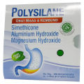 POLYSILANE TABLET Obat Asam Lambung/Perut Kembung/Maag/Nyeri Ulu Hati Perstrip. 