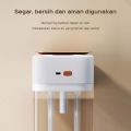 HAN RIVER/Humidifier Diffuser （Kirim minyak esensial）/Essential Oil Aromatherapy/1300ML Air purifier /Pelabuhan semprot ganda/difuser aromaterapi. 