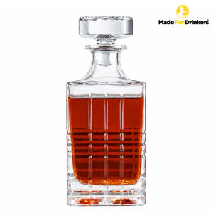 Skyline Whiskey Decanter - Lead-Free Crystal 750ml [Made For Drinkers]